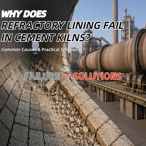 Why Does Refractory Lining Fail in Cement Kilns? Common Causes and Solutions