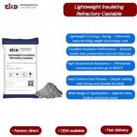 Insulating Refractory Castable Manufacturer | Low Density Castable