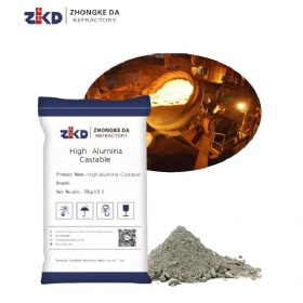 High Alumina Refractory Castable High Strength, Heat-Resistant Castable for Kilns, Boilers & Furnaces